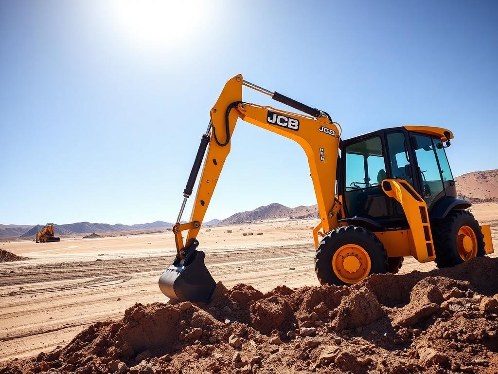 تأجير جي سي بي (JCB) - JCB Backhoe