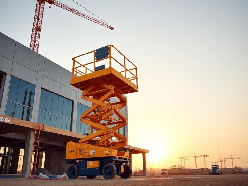 تأجير سيزر لفت - Scissor Lift